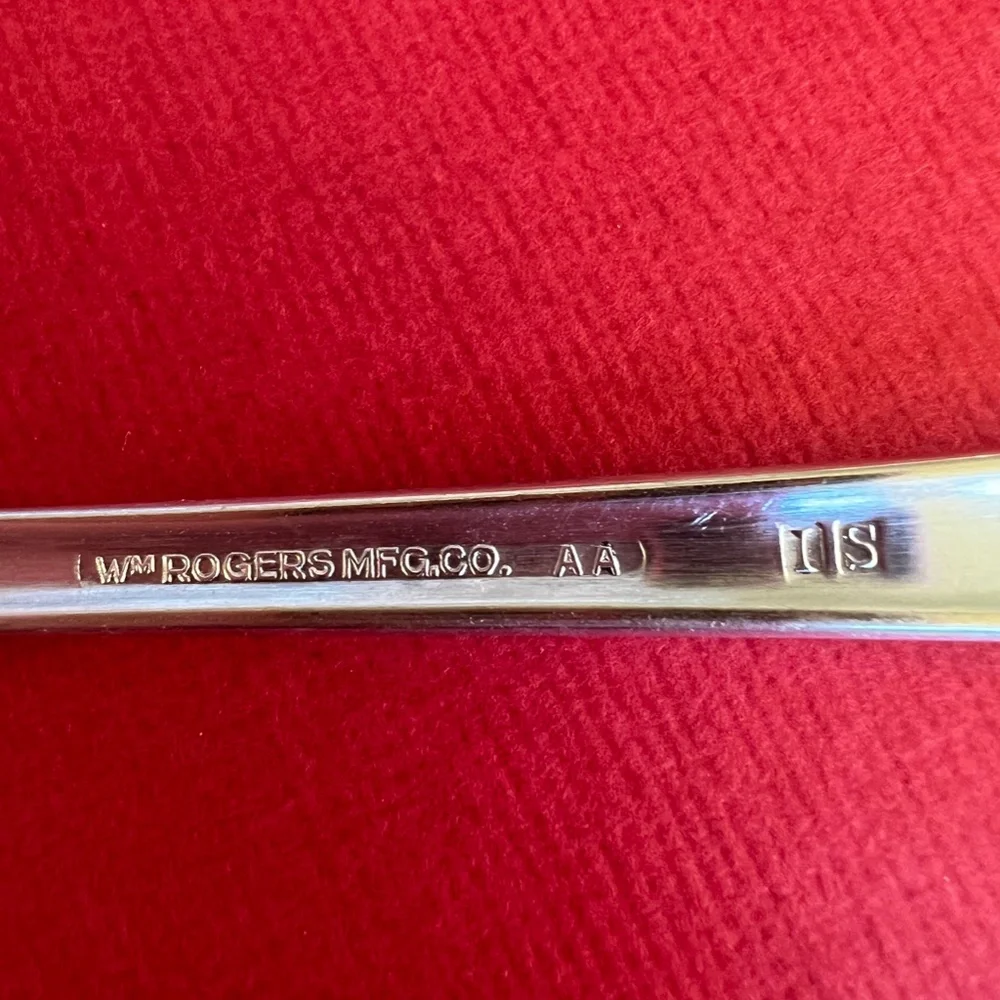 1953 Jubilee Wm Rogers Silverplate Sugar/Jelly Spoon